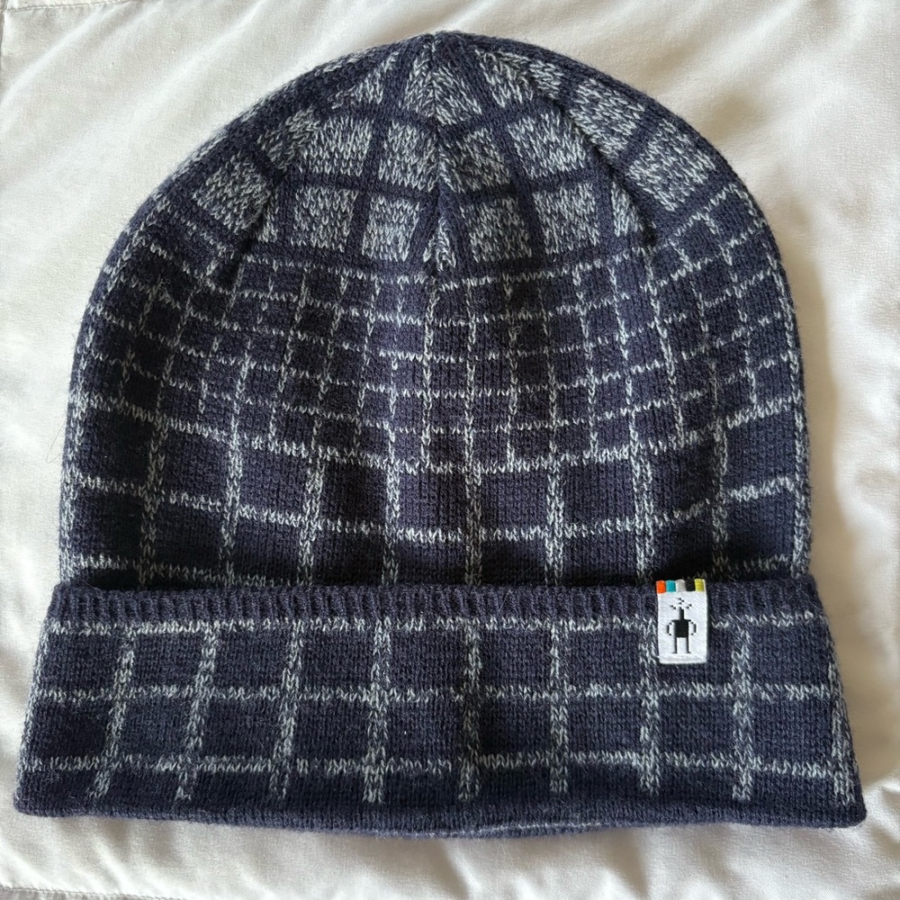 Smartwool Unisex Merino Cuff Rounded Crown Ski Gorpcore Beanie Sz 0S Larger Fit